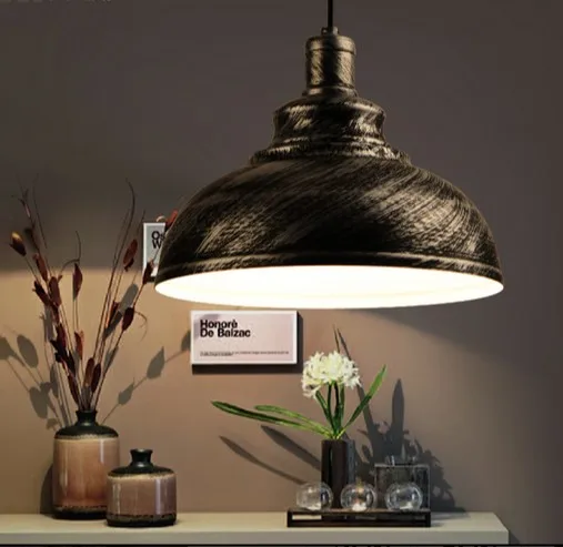 

Nordic Loft Style Industrial Droplight Vintage LED Pendant Lamp Fixtures For Dining Room Art Hanging Light Home Lighting