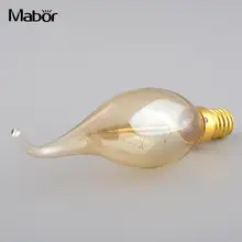 E14 40 Вт 220 В для лампочек Эдисона под старину Винтажный Классический подвесной светильник-свеча, праздничный светильник для рождественской вечеринки, светильник, светильник s, лампа