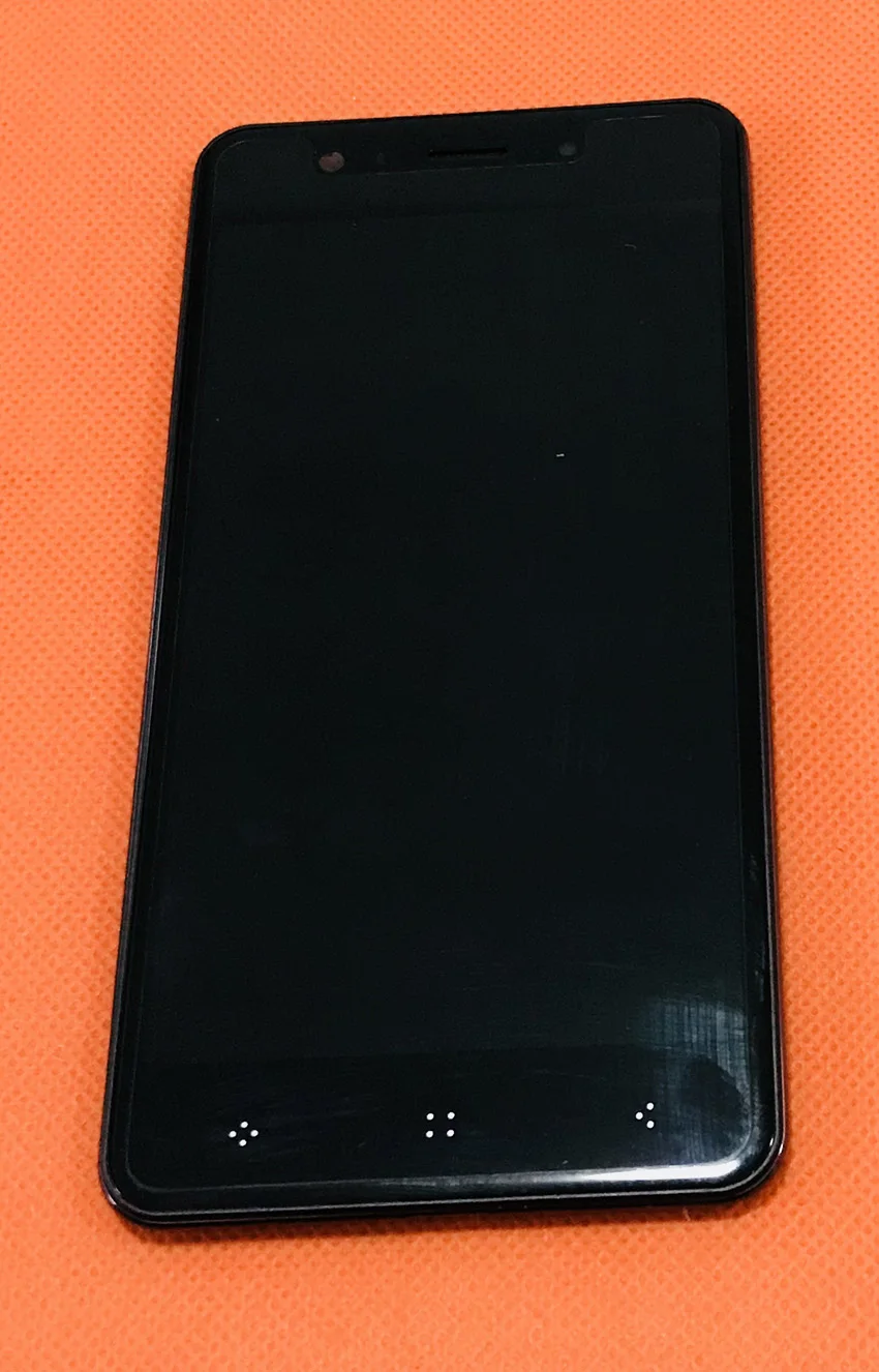 

Used Original LCD Display +Digitizer Touch Screen Glass+ Frame for Elephone P8 mini MT6750T Octa Core 5.0" FHD Free shipping