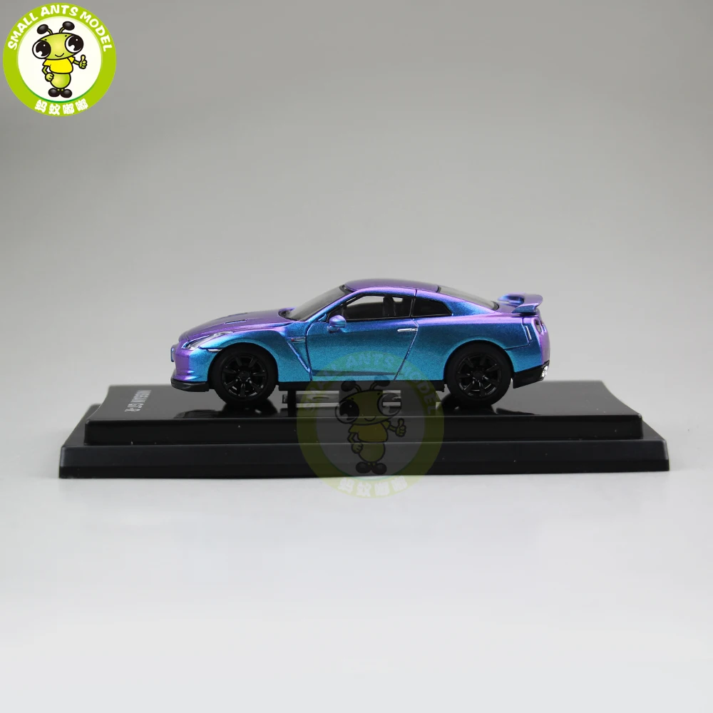 1/64 AE86 86 GT Nissan гоночный спортивный автомобиль литья под давлением металлическая модель автомобиля игрушка в подарок коллекция хобби - Цвет: GTR Chameleon