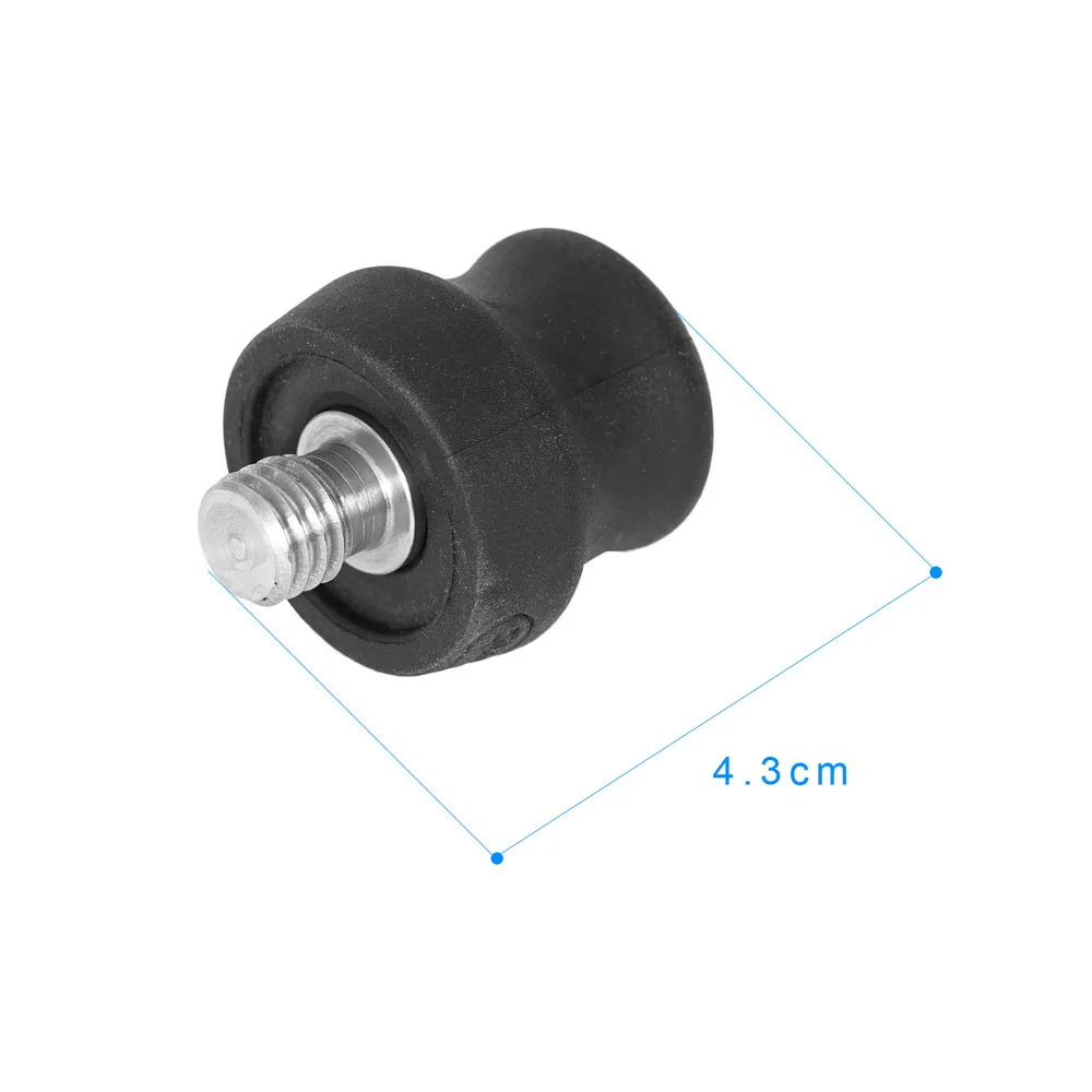 3 шт. 3/8 дюймов аксессуары для фотографии Противоскользящий резиновый штатив-тренога для Gitzo Benro штатив монопод с крышкой