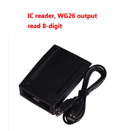 USB стол-лучший считыватель RFID IC кардридер 13 56 M S50 чтение 8-разрядный Выход wg26 sn:09C-MF-8