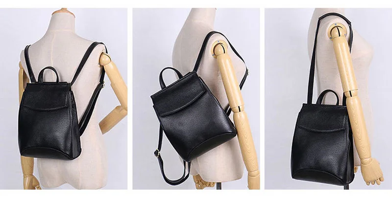 Женский роскошный рюкзак для путешествий из натуральной воловьей кожи, модная простая сумка на плечо, женская сумка через плечо