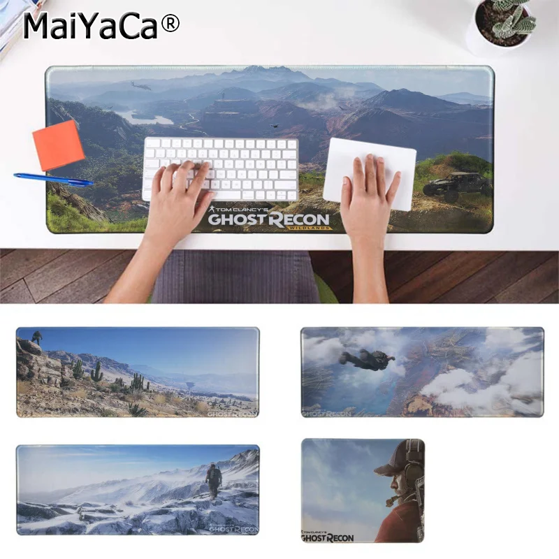 

Maiyaca In Stocked Tom Clancy s Ghost Recon Wildlands Comfort Mouse Mat Gaming Mousepad Rubber PC Computer Gaming mousepad