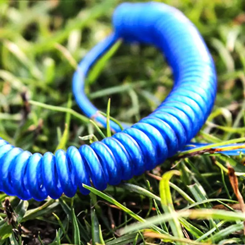 

Coiled Missed Rope Fish Rod Protector Safety Elastic Spring Line Cord Fishing