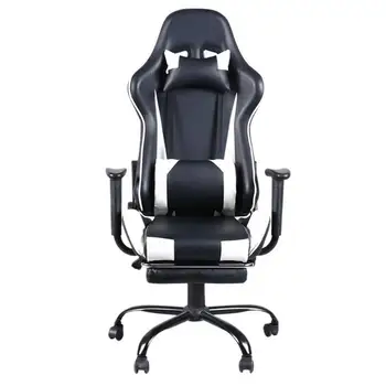 

High Back Swivel Chair Racing Gaming Chair Office Chair with Footrest Tier E5M1