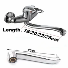 Wall-Mounted Kitchen Faucet Outlet Pipe Extended Pipe Faucet pipe replacement Parts Kitchen Faucet Accessories