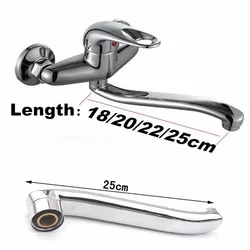 Wall-Mounted Kitchen Faucet Outlet Pipe Extended Pipe Faucet pipe replacement Parts Kitchen Faucet Accessories