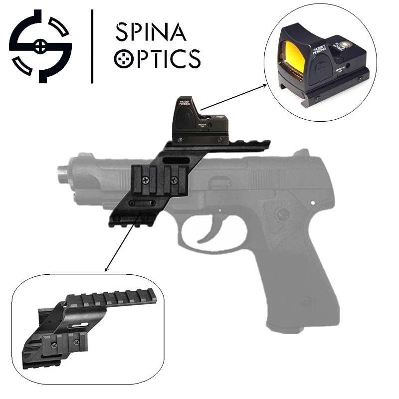 

Universal weapon Scope optical sight Laser Light Mount With Glock 17 5.56 1911 CP99 and RMR Red Dot for tactical scope mount