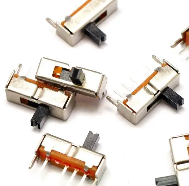 

Free shipping 100PCS SS13D07 SS13D07G4 3 Position SPDT 1P3T 6 Pin PCB Panel Mini Vertical Slide Switch best quality.