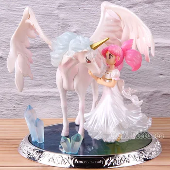 

Tsukino Usagi Small Lady Serenity Action Model Toy Sailor Moon Chibiusa & Helios PVC Collectible Anime Figure Sailor Chibimoon