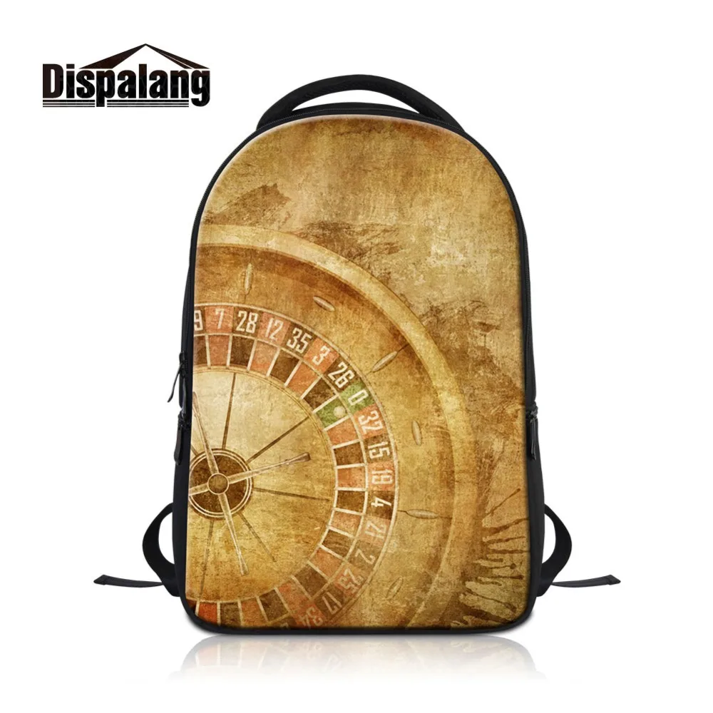 

Dispalang Personalized Computer Backpack Best Selling Business Shoulder Bag Student Multi-function Printing Russia Style Picture