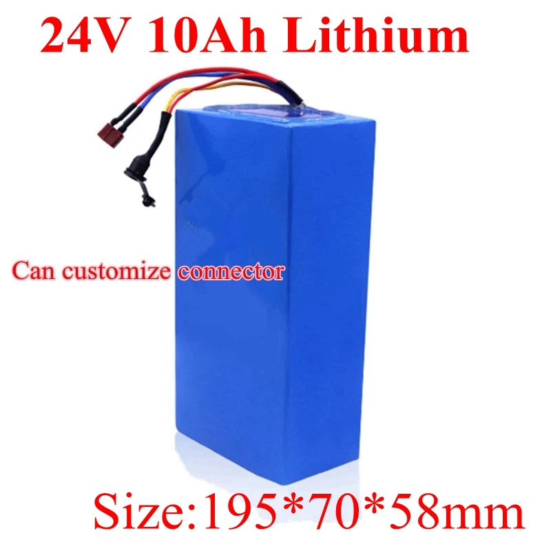 24v 10Ah Electric Bike Battery Lithium Ion Pack for Bicycle Power Wheelchair + 29.4v 2A Charger | Электроника