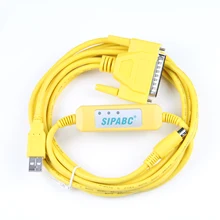 Умный гибкий USB-SC09 Кабель для программирования для Mitsubishi MELSEC FX& A серии PLC, usb sc09 Поддержка WIN7/8