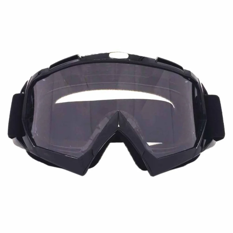 New Ski Snowboard Goggles Prevent Wind Snowmobile Dirt Bike Glasses Motocross Off-Road Eyewear Color Lens - Color: BW