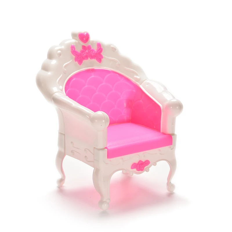 

1PCS Single Seat Sofa For Doll Dollhouse Furniture High Quality Toy Living Room Parlour Sofa Chair Doll Accessories