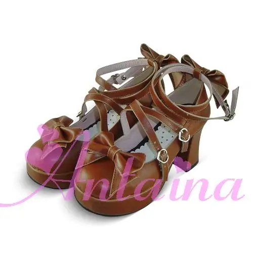 Gothic-Ankle-Cross-Belts-High-Heel-Pumps-Elegant-Single-Bow-Lolita-Princess-Heels-Shoes-44