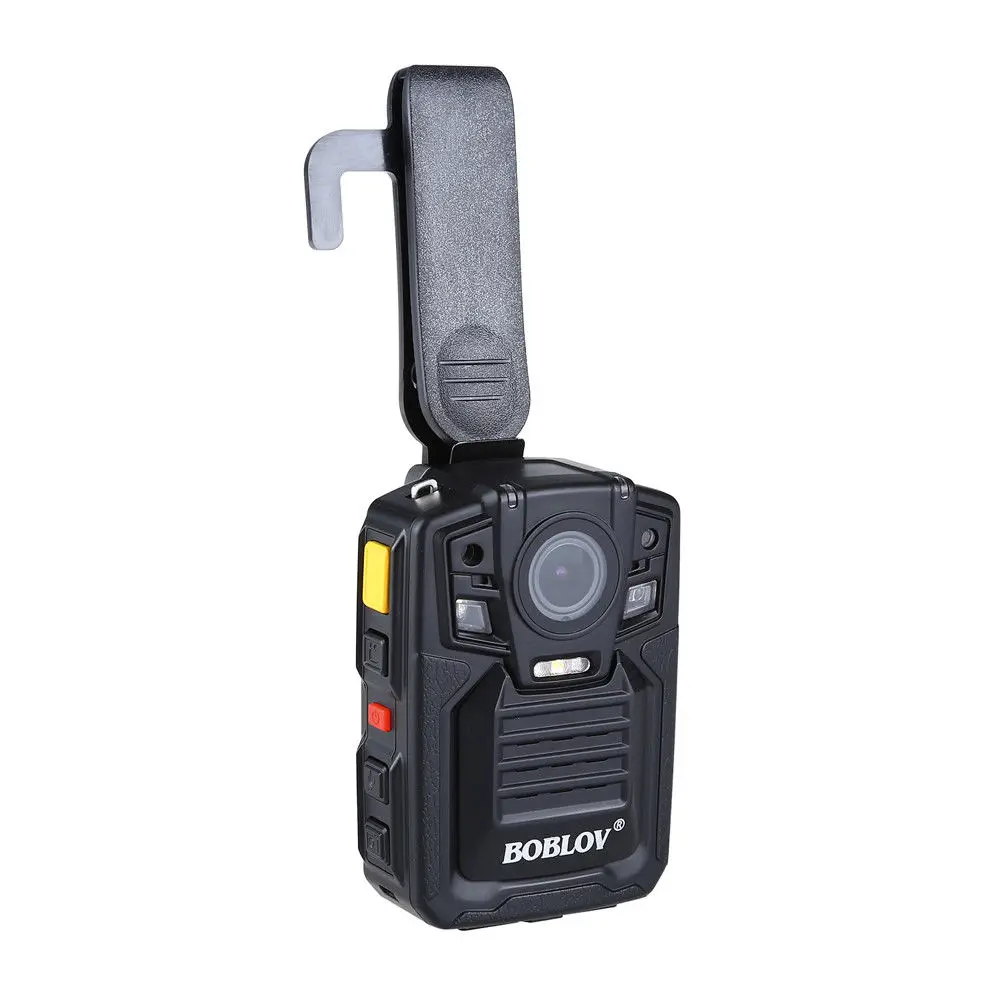  BOBLOV HD66-02 body camera police Full HD 1296P Worn Camera politie Pocket Video Recorder 32GB Nigh