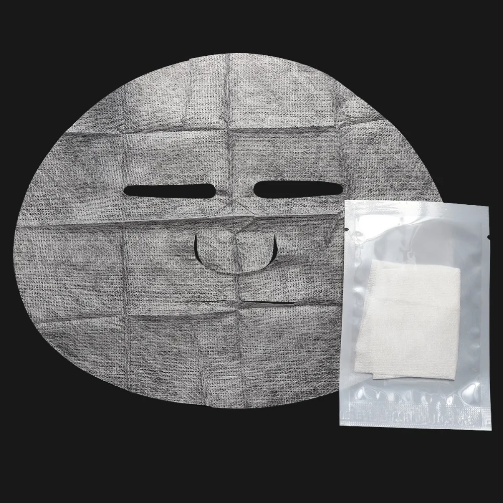 

Individual Package Silk Mask Paper Disposable Beauty Salon DIY Face Mask Sheet
