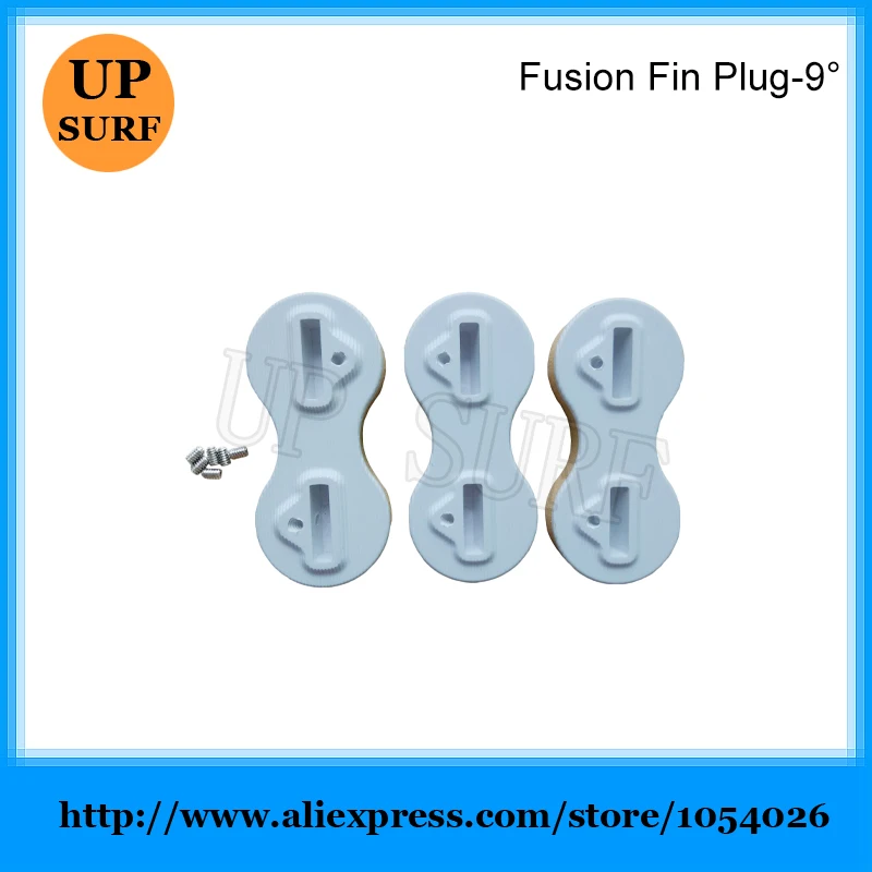 

Surf FCS Fusion Plugs 9 Degree Fusion Fin Plug Surfboard Fin Box