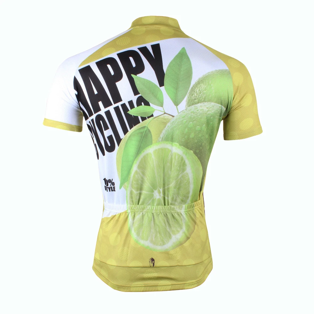

Fulang  Cycling Jerseys   breathe freely  wear resiting ultraviolet proof antibacterial lemon  HM363