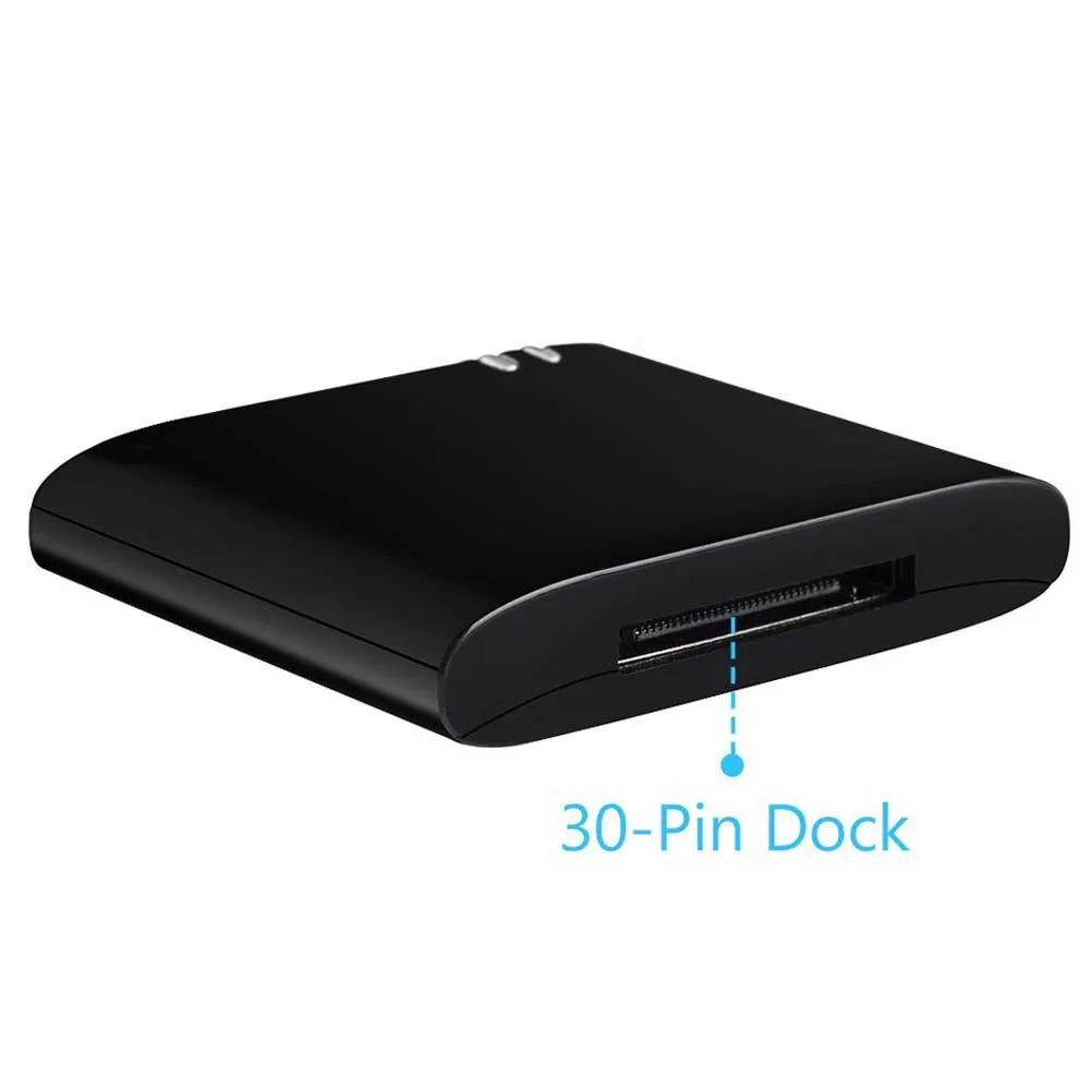 Адаптер для музыкального аудиоприемника Bluetooth 4 0 APTX Sounddock и 30 контактного iPod Dock
