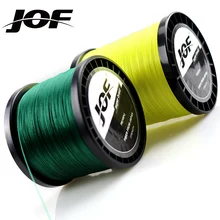 JOF, 9 прядей, 300 м, 500 м, 1000 м, ПЭ плетеная рыболовная леска, Япония, разноцветный, для морской рыбалки, улучшенный Экстремальный, супер прочный