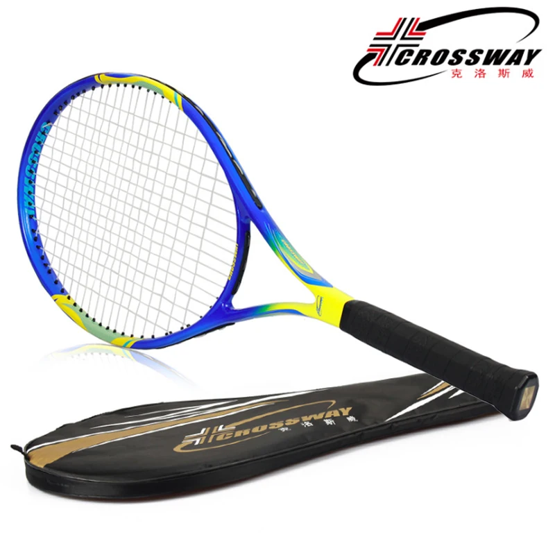Crossway 722 High Quality Carbon Fiber Tennis Racket Racquets Equipped