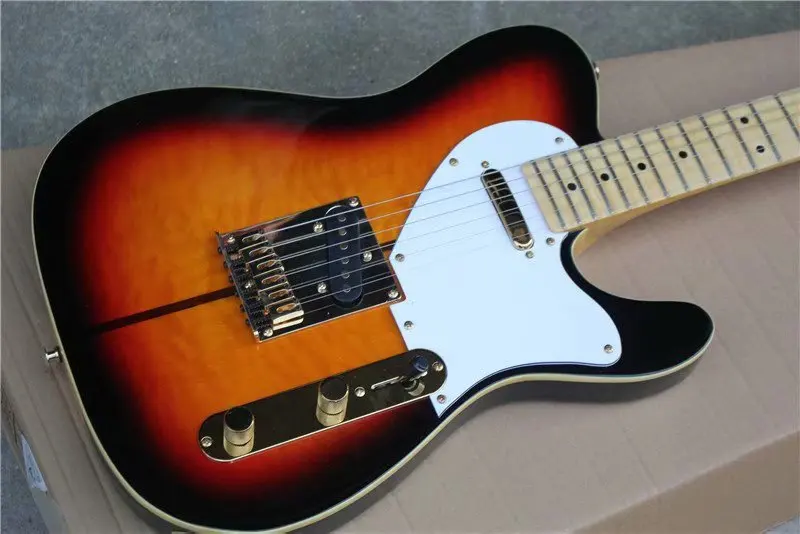 

New Arrival Tl Sunburst TUFF DOG Signature Electric Guitar free shipping 10yue