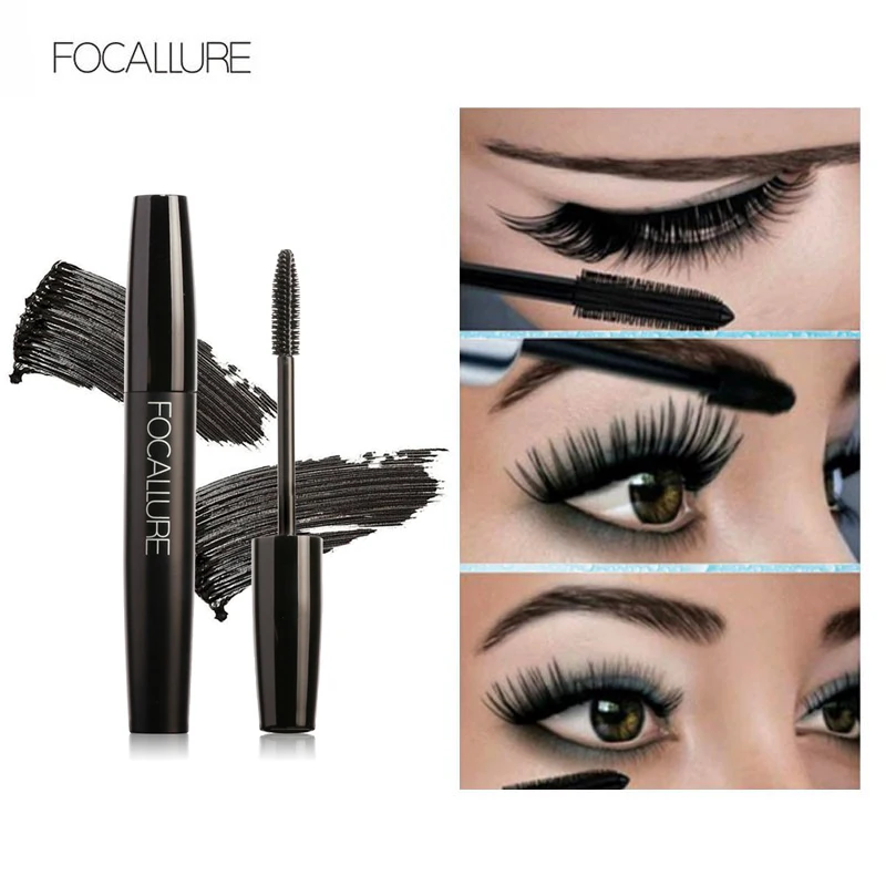 Professional Volume Curled Lashes Black Mascare Waterproof Curling Tick Eyelash Lengtheing Eye Makeup Mascara By Focallure Mascara Bottle Mascara Boxmascara Brush Aliexpress