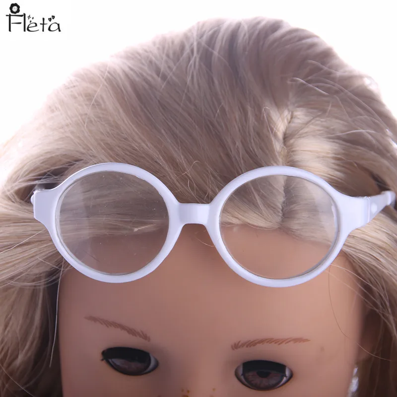 Новые очки для 18 дюймов американская кукла или 43 см для ухода за ребенком для мам Baby Doll аксессуары m65-72 - Цвет: m65