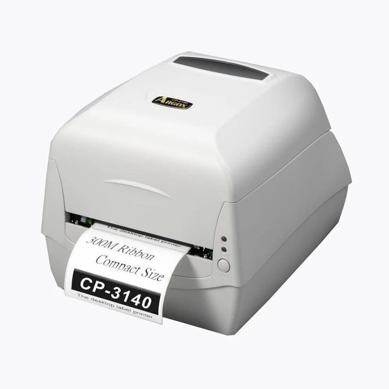 Argox thermal label printer CP-3140L 300dpi Barcode sticker printer working for Jewelry label clothing tag PET/PVC label machine