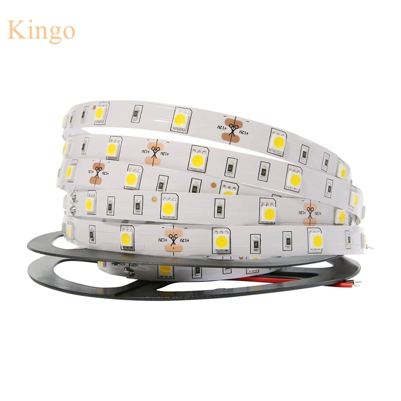 5 м светодиодный ленточный светильник SMD 5050 30led/M водонепроницаемый ip65 без