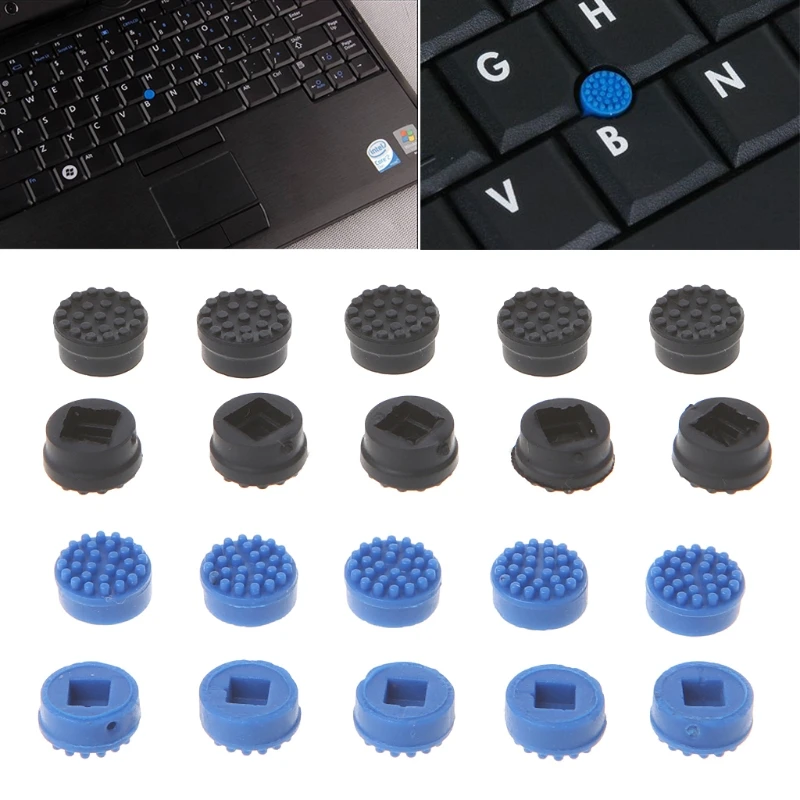 10 шт. черные крышки указателей для ноутбука hp Keyboard Trackpoint Little Dot cap