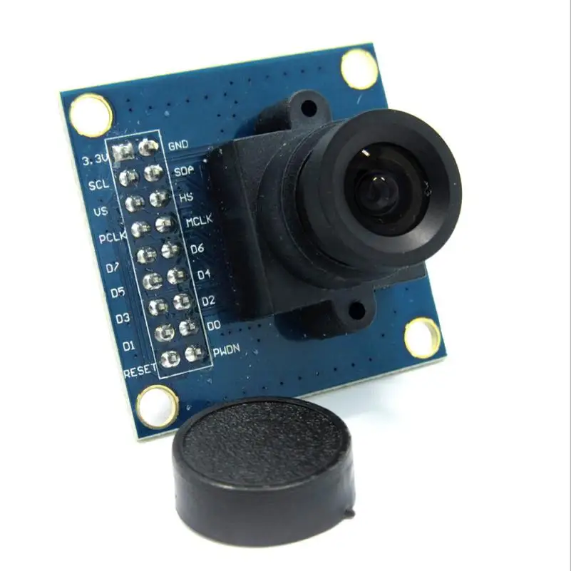 OV7670 300KP VGA Camera Module 640x480 3.3V SSCB I2C Lens Arduino Flux Workshop 