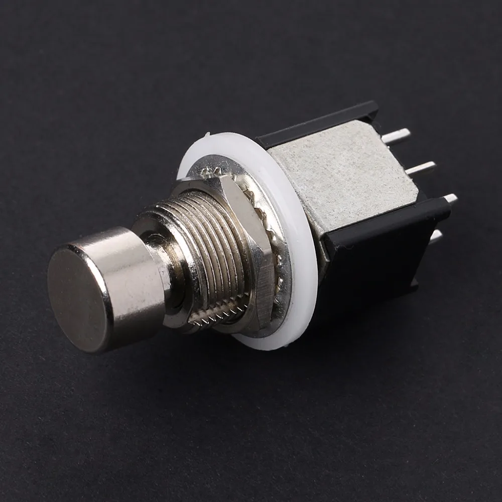 

DPDT Momentary On(On) Foot Switch Guitar Effects Pedal Metal Stomp Box #0604