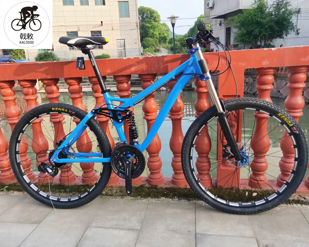 Sale Hydraulic brakes  27speed Full suspension   bicicleta mountain bike 27.5X17inch  mountain bicycle 9