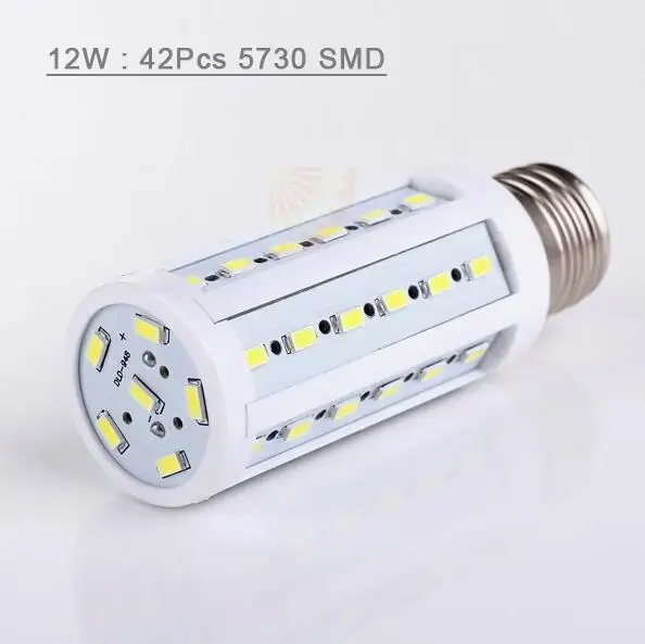 

Cheap E27 LED Lamp 5630 SMD 42LED 220V 10W Warm White Cool White LED Spotlight Energy Efficient led Light Lamp free shipping