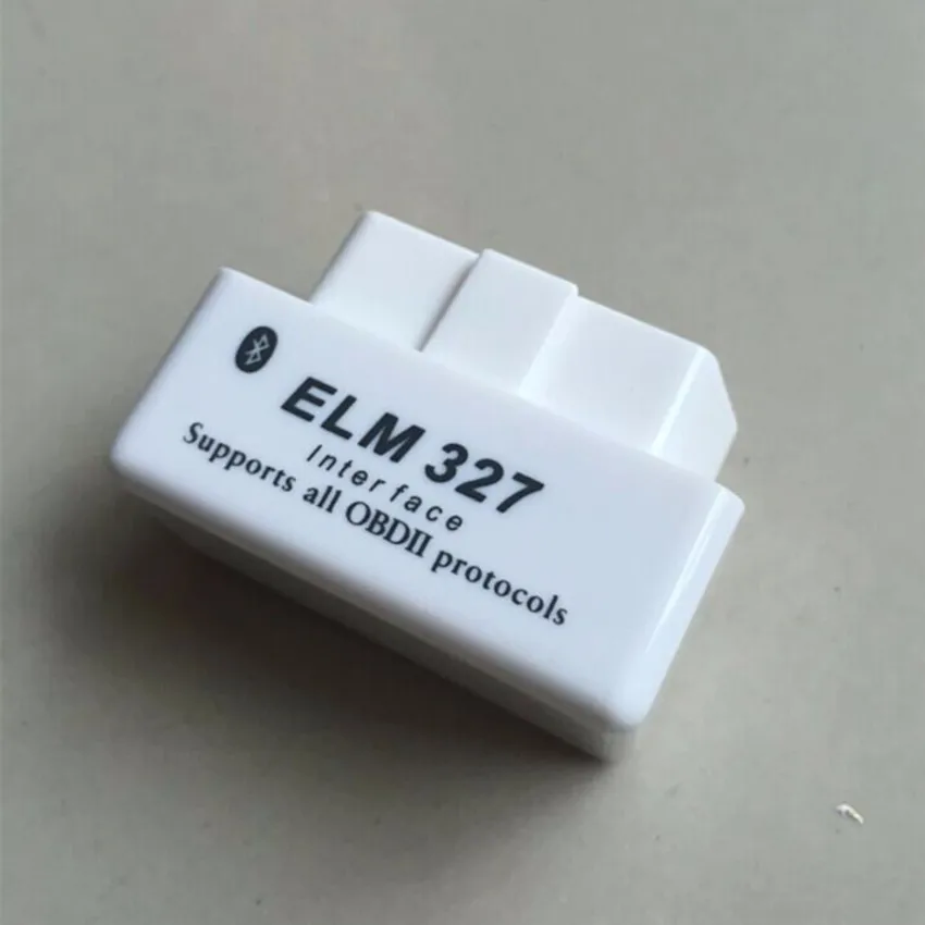 

hot sell elm327 v2.1 obd2 ii elm 327 v2.1 interface supports all obdii protocols Works On Android Torque white color