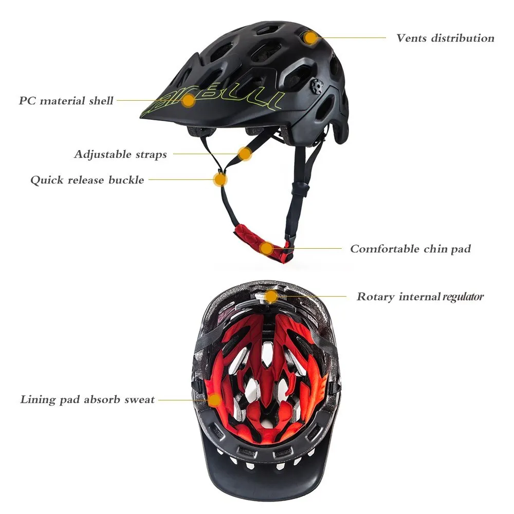 Сверхлегкий EPS+ PC Чехол MTB дорожный велосипед шлем интегральной формы велосипедный защитный шлем