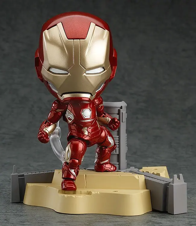 Мстители аниме Marvel Nendoroid 545 Marvel Железный человек супер герой Железный человек 10 см фигурка игрушки