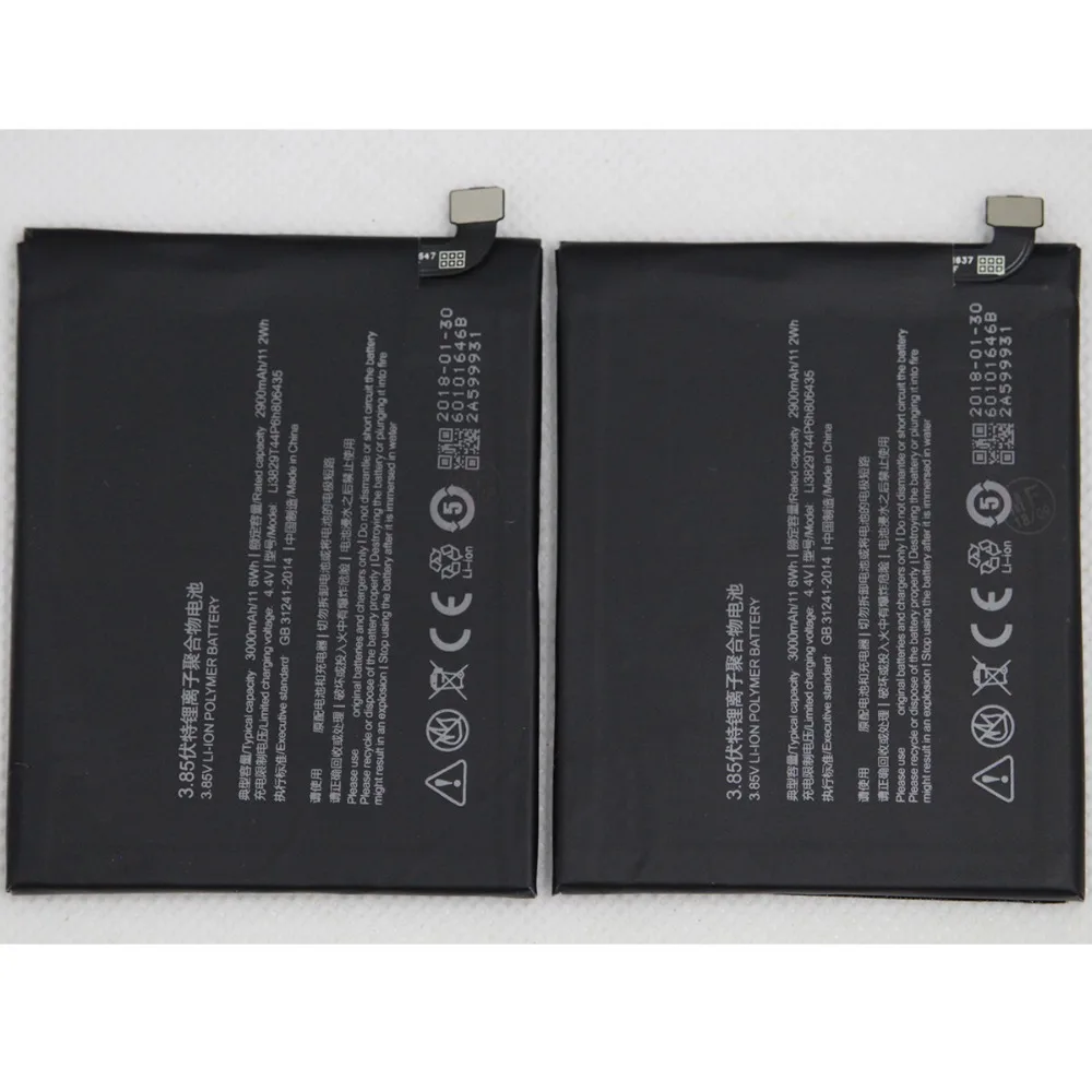 0 цикл батарея для ZTE Nubia Z11 Li3829T44P6h806435 NX531 3000mAh аккумулятор телефона с инструментами