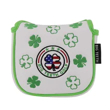 Чехол для клюшки для гольфа колотушка для гольфа чехол для клюшки счастливый клевер с Магнитный чехол