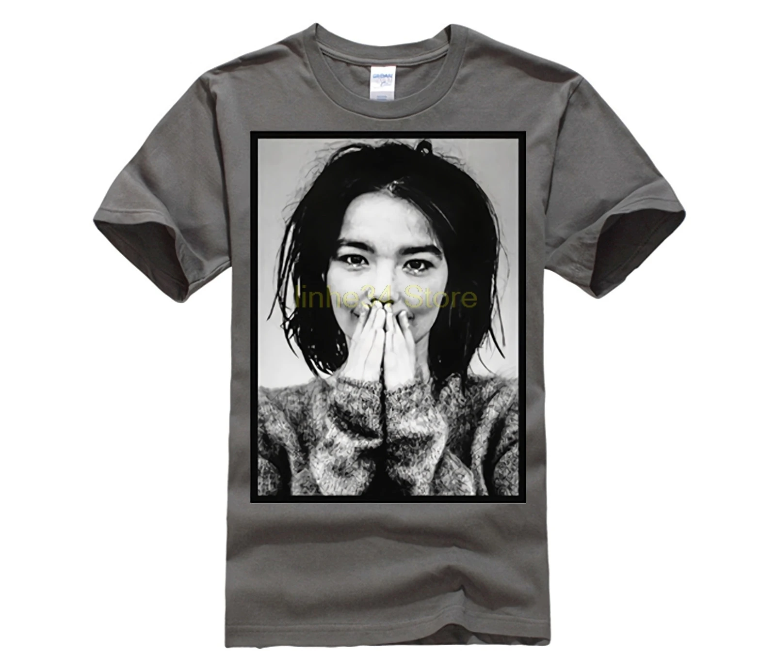 Bjork Short Sleeve Mens T-shirt Hot Selling 100 % Cotton Men T Shirt Men Clothing Plus Size Top Tee Funny Print Tops Men Bjork Short Sleeve Mens T-shirt Hot Selling 100 % Cotton Men T Shirt Men Clothing Plus Size Top Tee Funny Print Tops Men