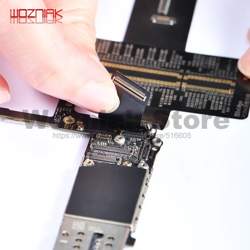 QIANLI TOOLPLUS IBRIDGE PCBA тест ING кабель для фронтальной камеры/камеры заднего вида/док-разъем/сенсорный тест для iphone 6 6g 6s 6s p 7 7p