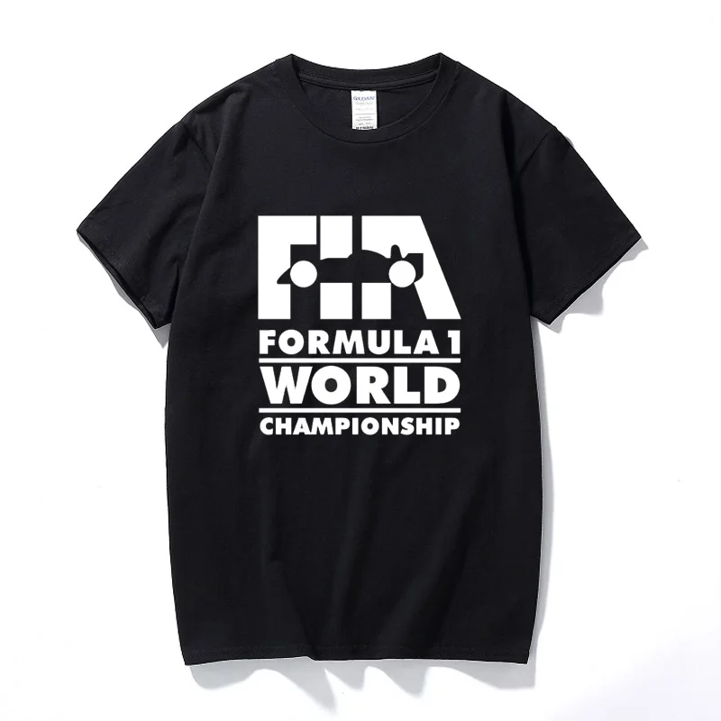 

Formula One F1 Retro Design T shirt 100% Premium Cotton Casual Short Sleeve T-shirt Camisetas Hombre Clothing