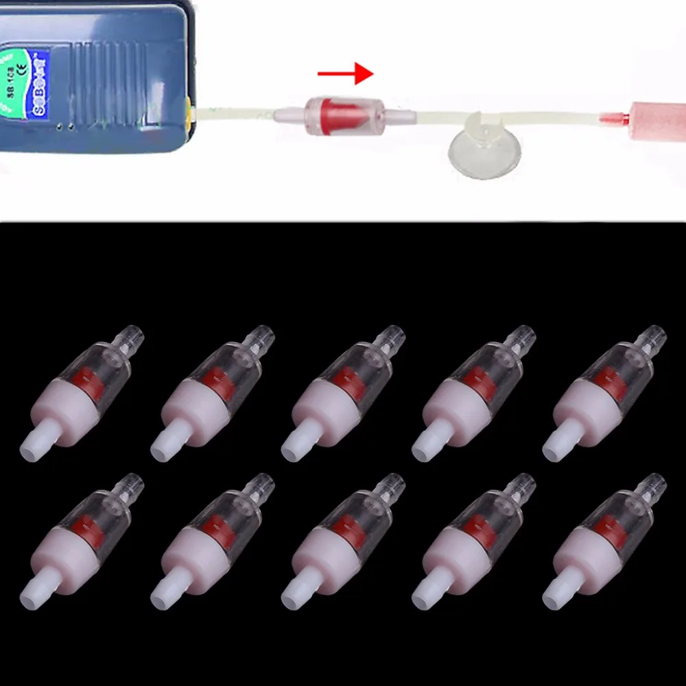 1 шт. односторонний обратный клапан без возврата для аквариума Аквариум CO2 воды воздушный линейный насос C42
