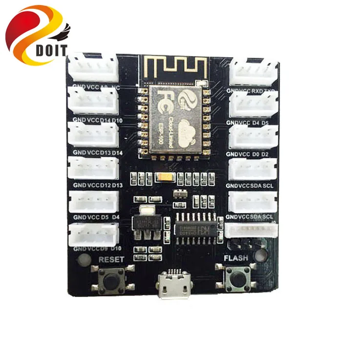 

DOIT Grove Kit Sensor Shield IoT Extension Board ESP8266 WiFi Grove Board Kit PMS5003 WiFi Sensor Remote Control Shield