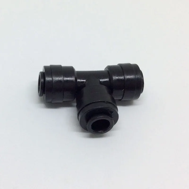 

Y010 HAIGINT 1/4' Quick Pushing Black Tee Connector 3-Ways