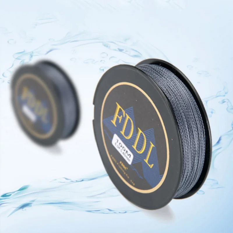 

Fishing Wire for All Fishing PE Braided Wire Fishing Line 4 Stands 10-80LB Multifilament Fishing Line for Carp 100M